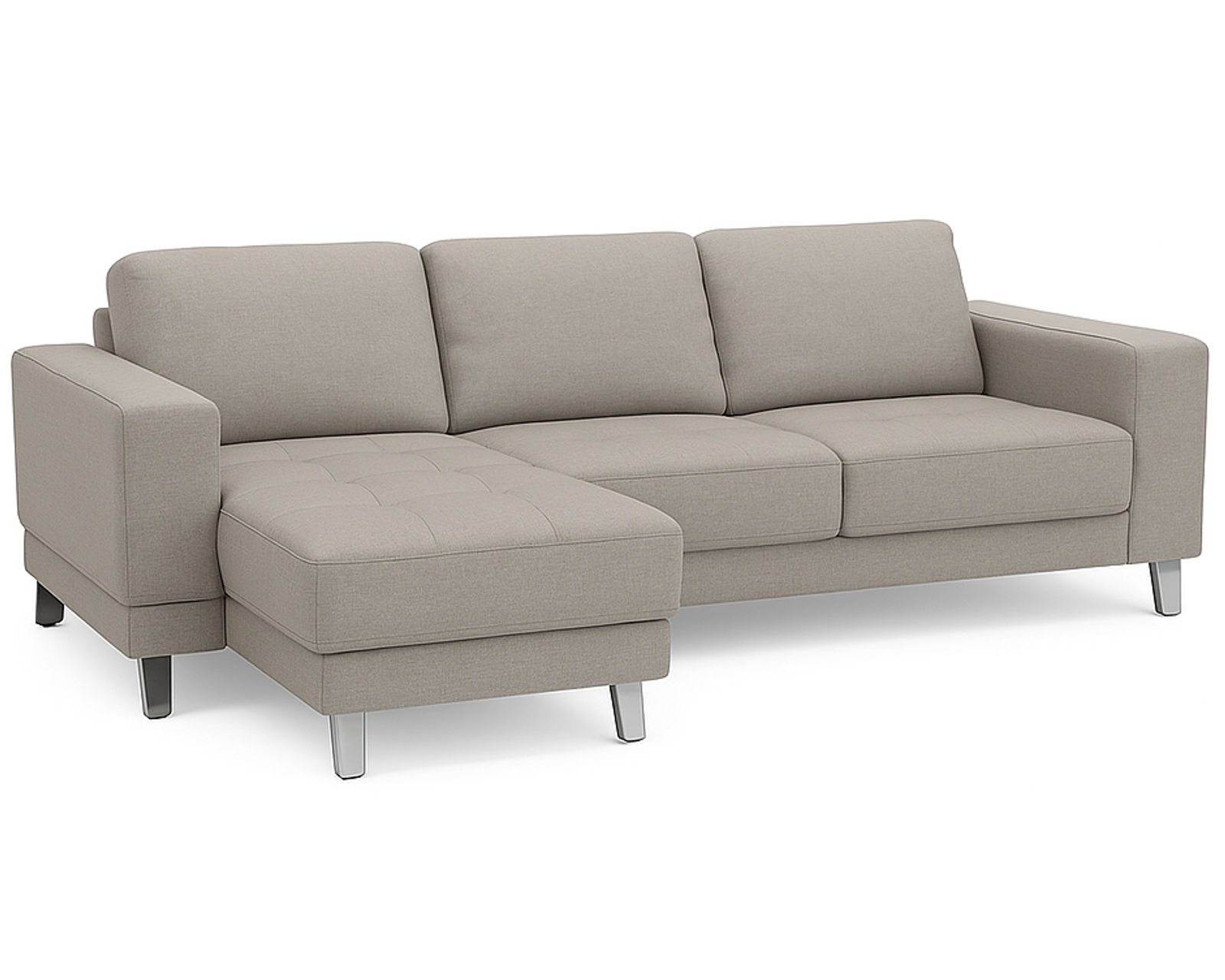 Seattle 77625 Sectional (50+ fabrics) - Layout A: Two Piece Sectional 61" x 97"