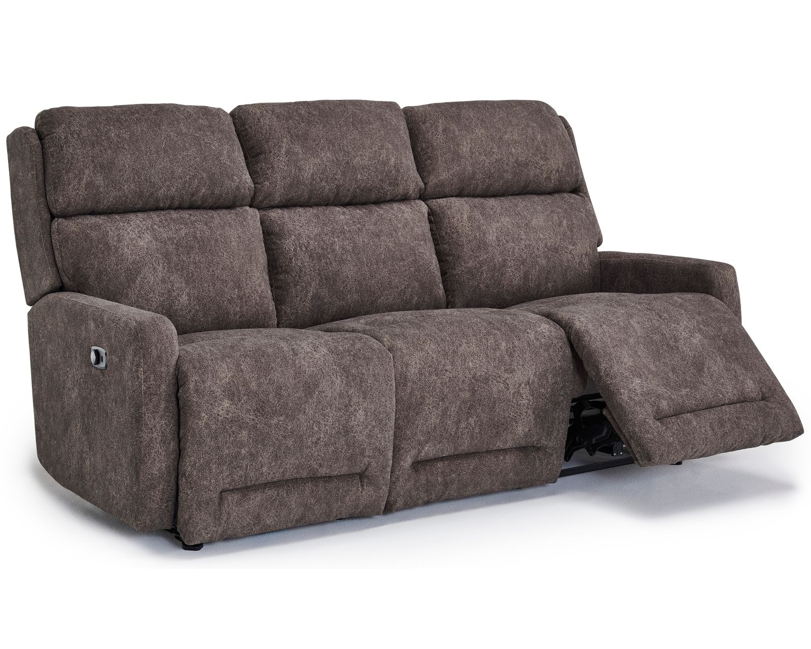 Livvy 77" Reclining Sofa (+50 fabrics) - Livvy Double Reclining Space Saver Sofa