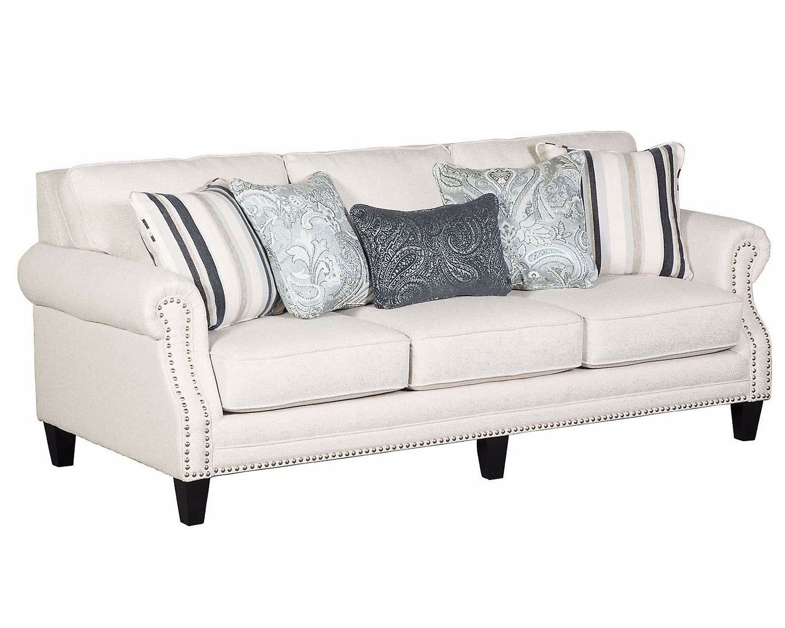 Sweater Bone 91" Sofa (Includes Pillows - Performance Fabric)