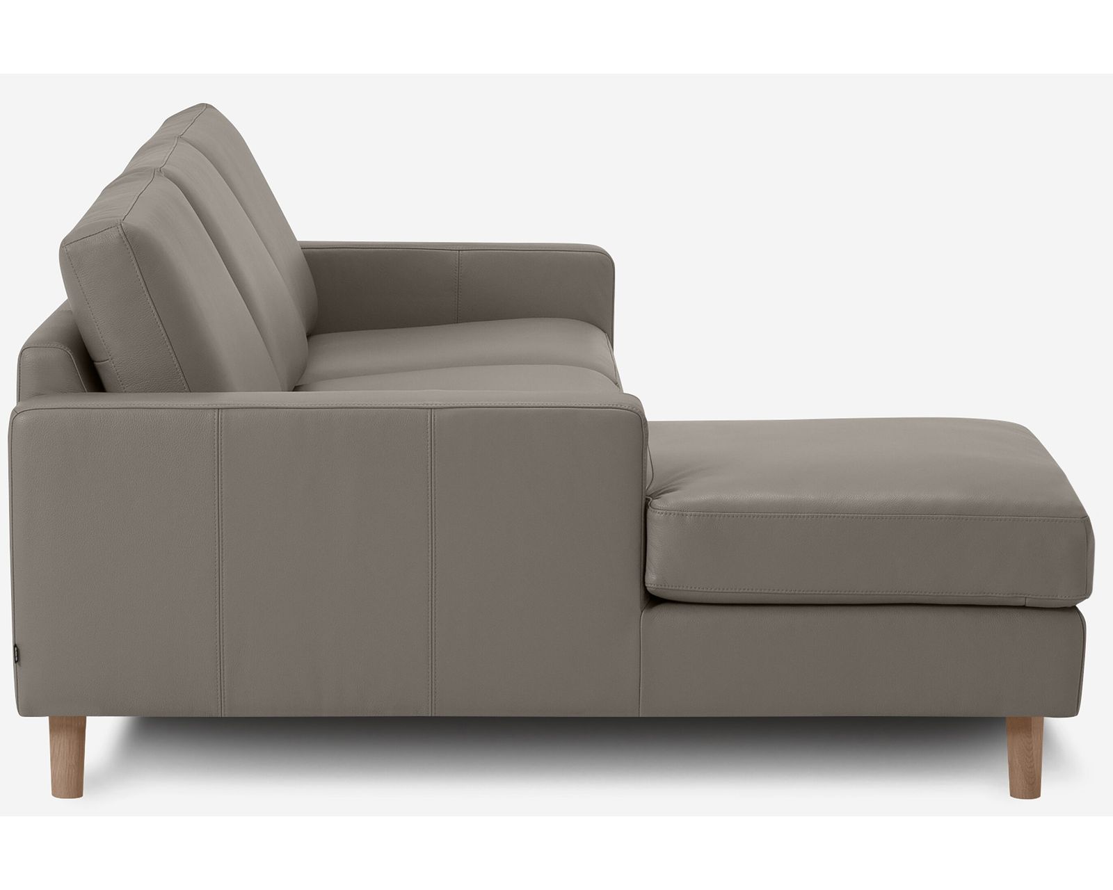 Oscar 77158 Sectional (93" wide - reversible) +100 leathers - Layout B: Two Piece Sectional 58" x 93"