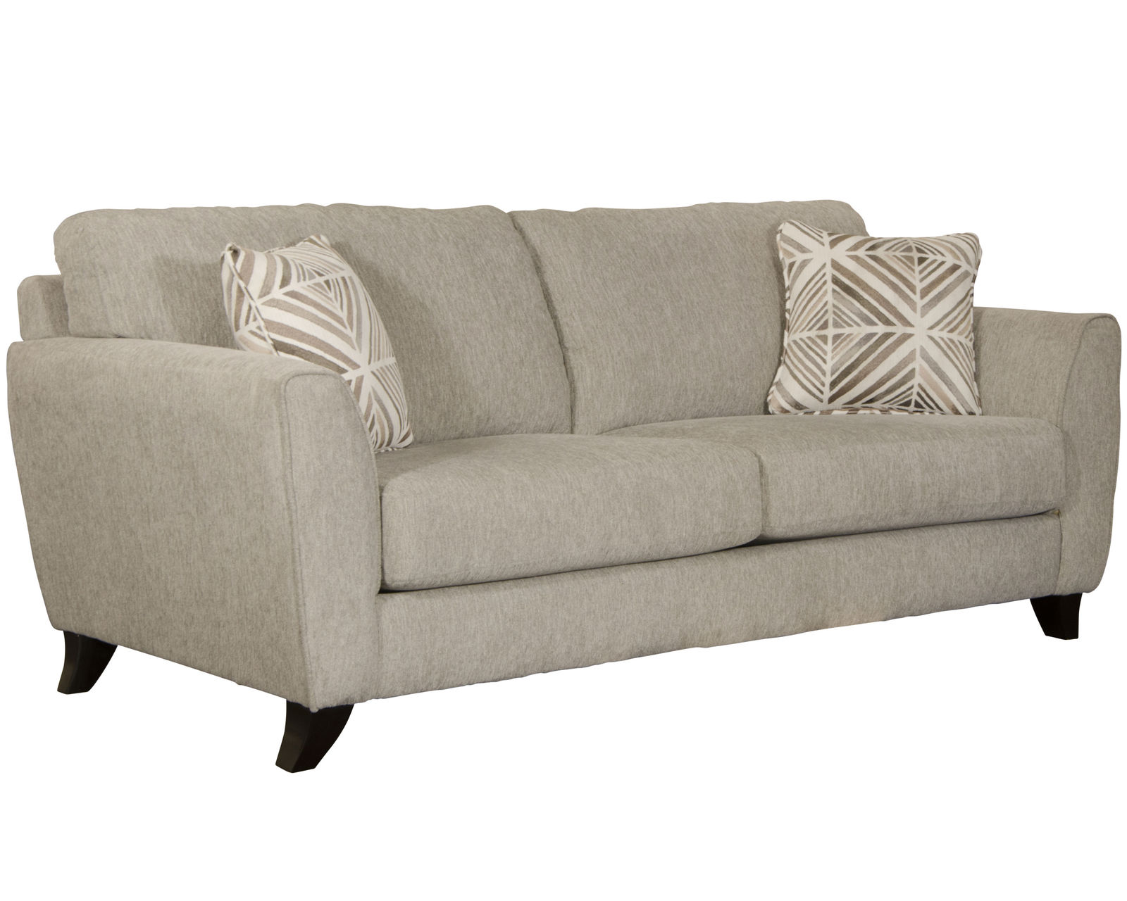 Alyssa 86" Sofa (two colors) includes pillows - Alyssa 86" Sofa (Includes Pillows) - Pebble Fabric