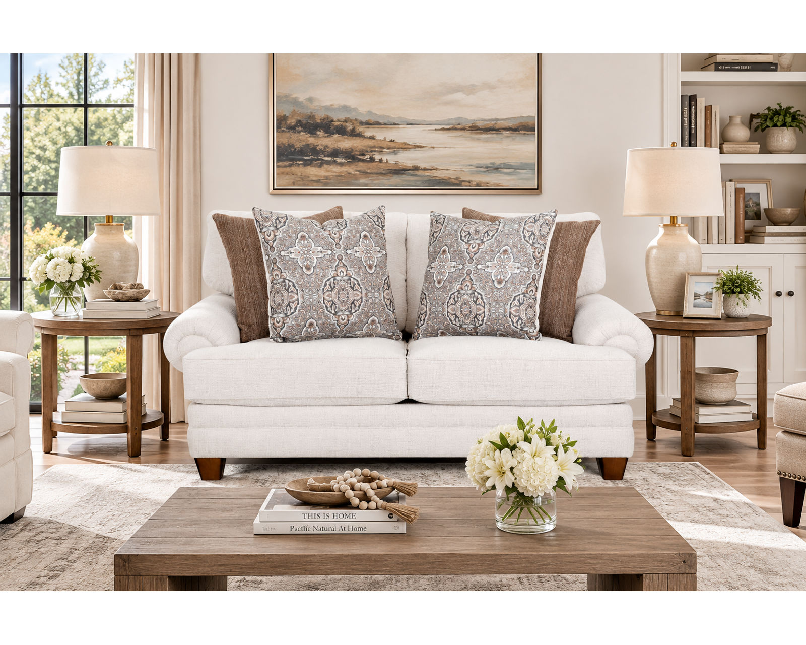 Redcliffe 101" Wide Sofa (Timeless Comfort with a Fresh, Designer-Curated Look) - Professionally Designed. Beautifully Coordinated. Affordably Yours.