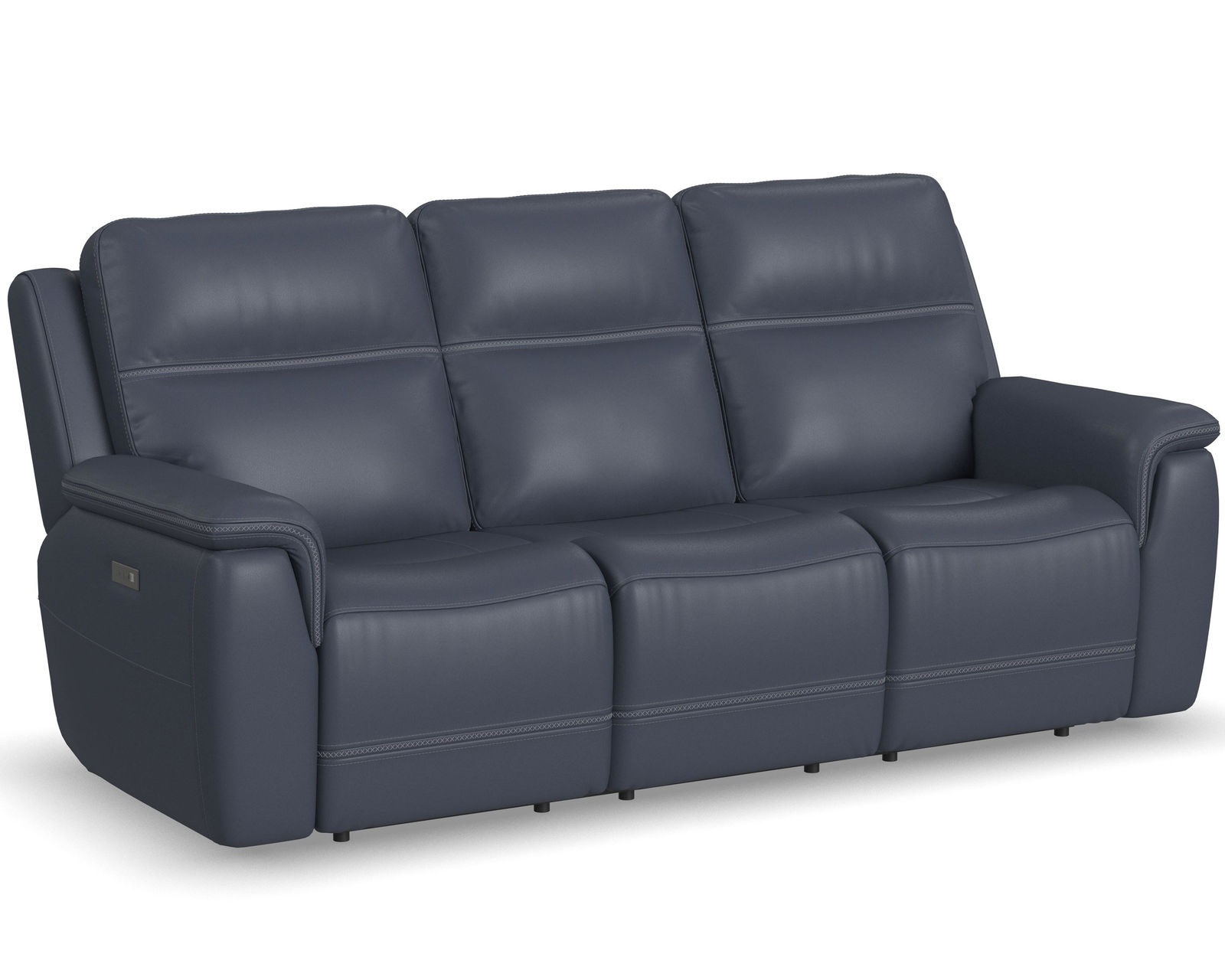 Sawyer Leather Power Reclining Sofa with Power Headrests and Lumbar (009-01) ZERO GRAVITY - In stock