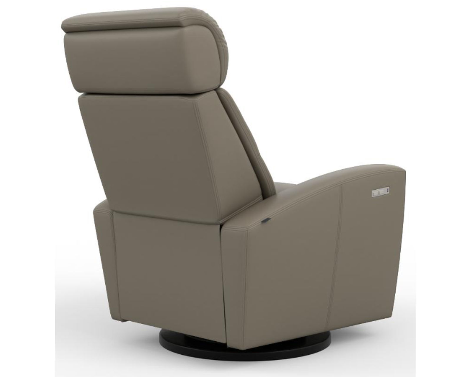 Milan Swivel Glider Power Headrest Power Recliner Cement (In stock - Fast Shipping) - Milan Swivel Glider Power Headrest Power Recliner Cement (In stock - Fast Shipping)