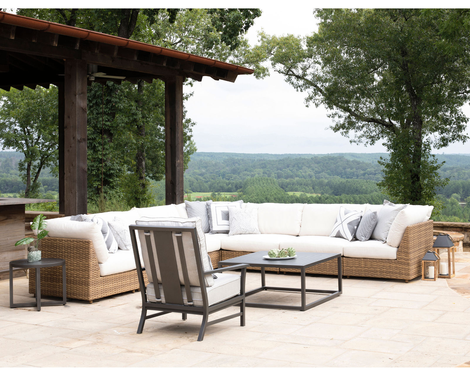 Campbell Outdoor Sectional (Made to order fabrics) - Campbell Outdoor Sectional 