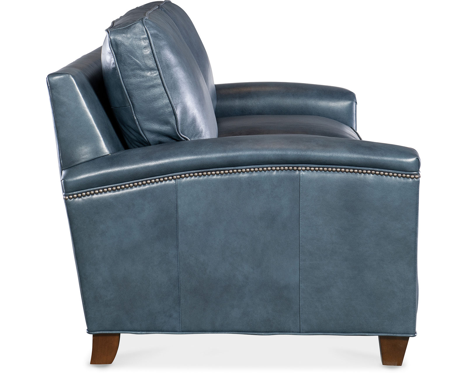 Bradington Young Oliver 448 Chair (12 leathers) 8-Way Hand Tie - Oliver Stationary Loveseat 8-Way Hand Tie