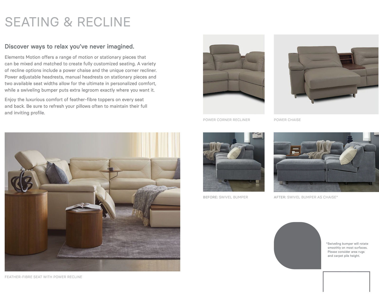 Apex 44008 Reclining Sectional (+200 colors)