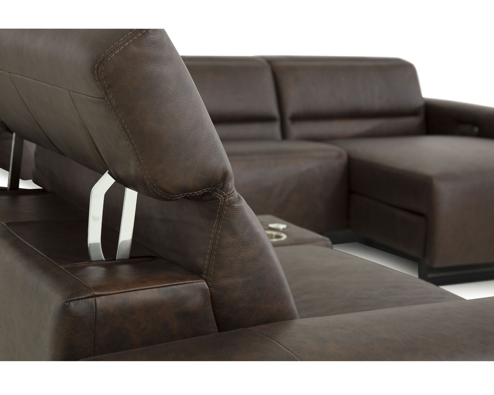 Armina 44010 Power Headrest Power Reclining Sectional (+50 fabrics)