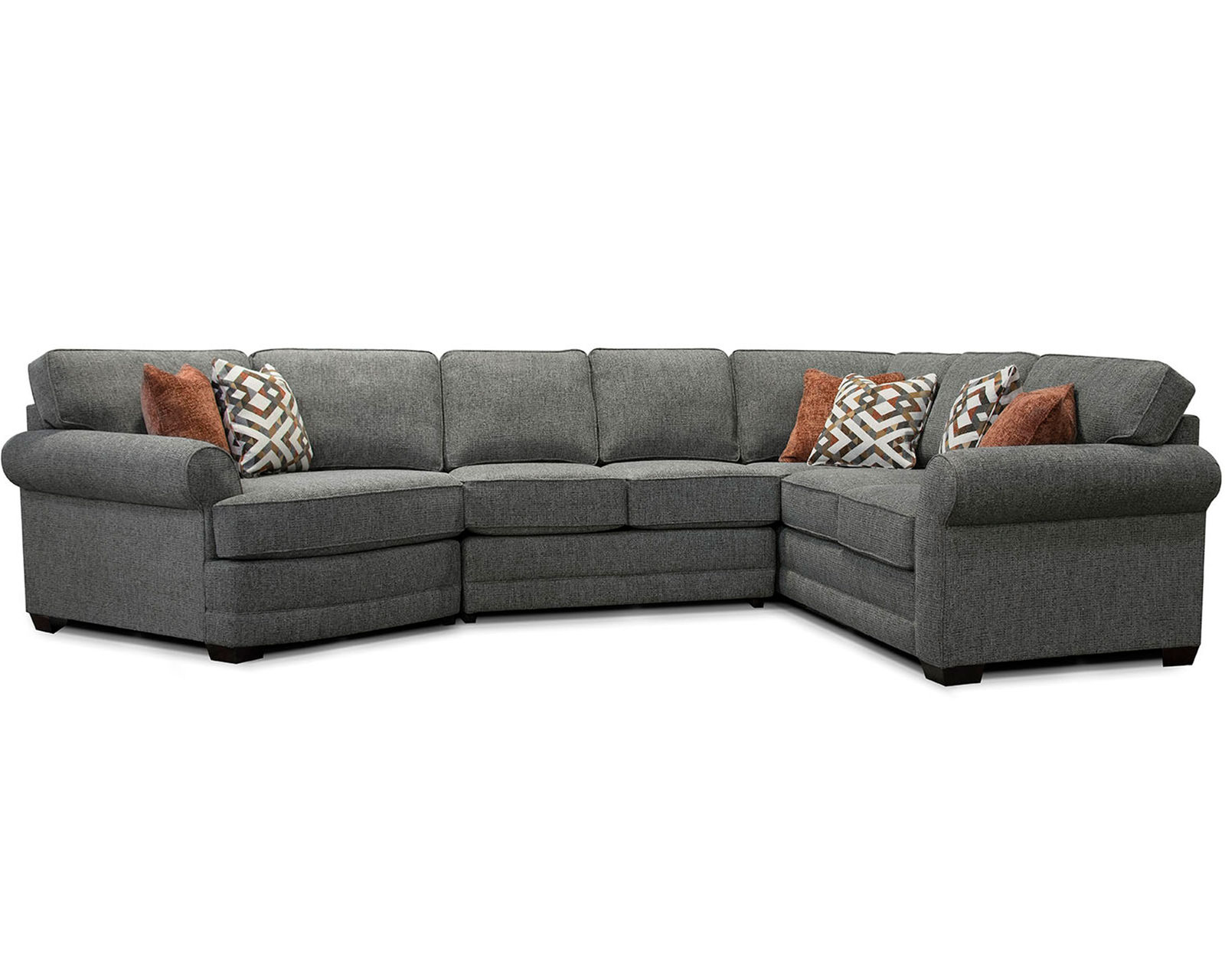 Brantley Stationary Sectional  (+100 Standard and Performance Fabrics)