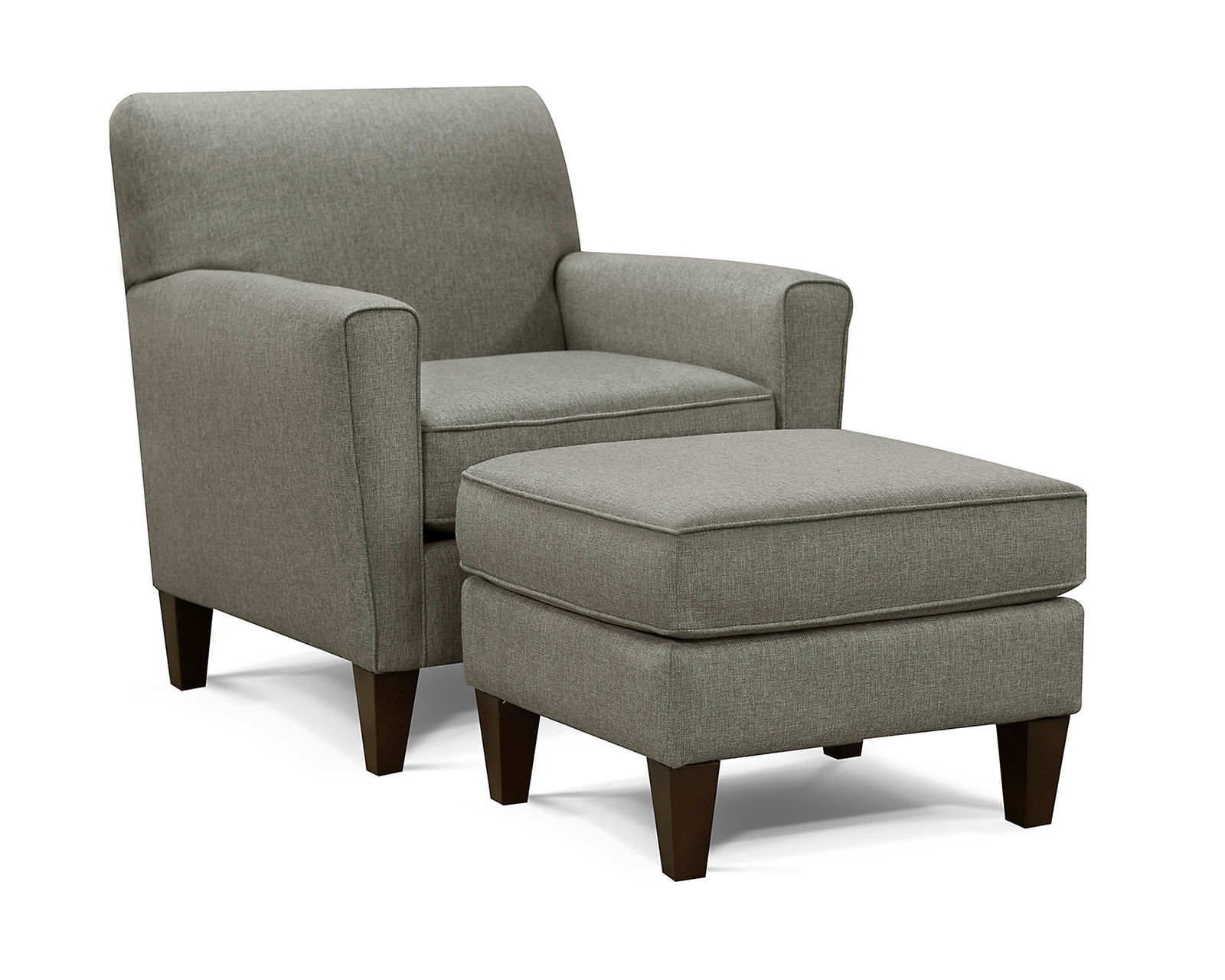 Collegedale 79" Sofa  (+100 Standard and Performance Fabrics) - Collegedale Chair and Ottoman