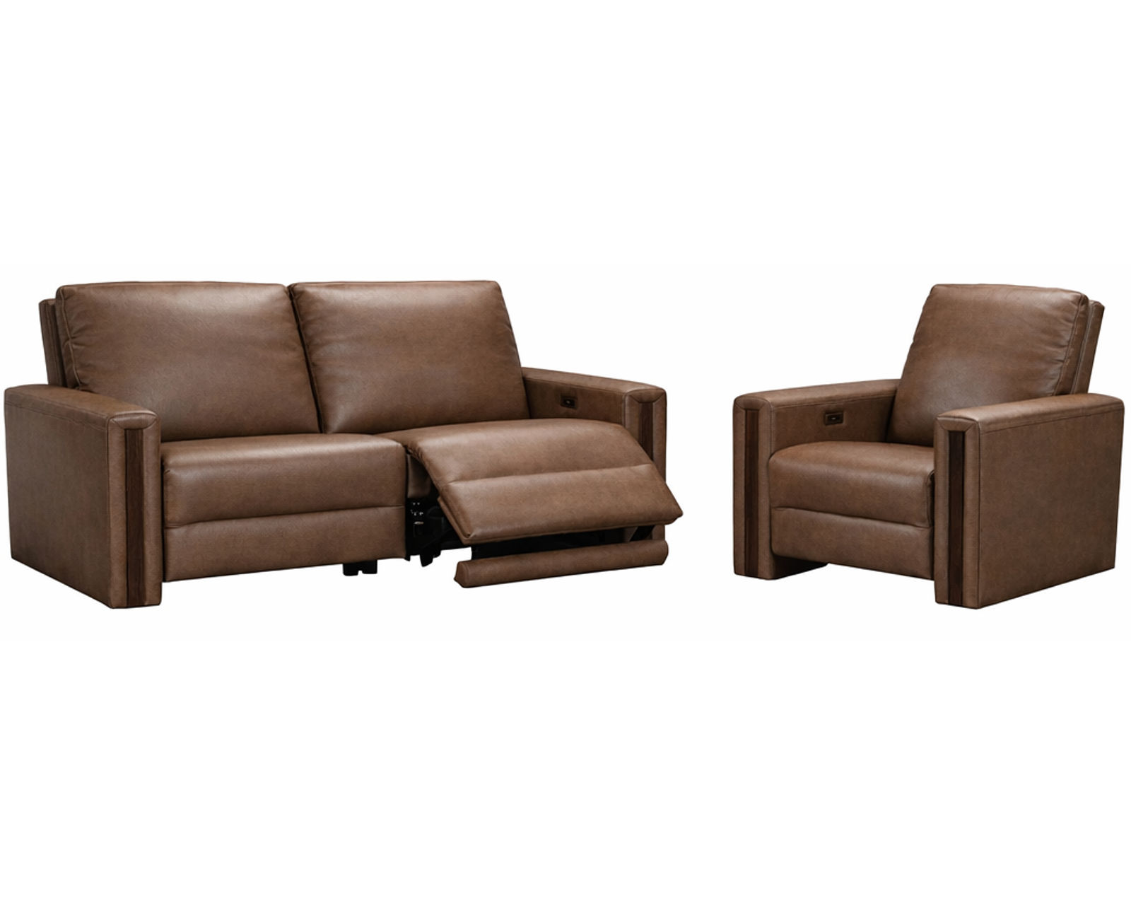 Forrest Dual Power Reclining Sofa — Available in Standard & Wide Cushions, 140+ Leather Options, and 78", 83", or 110" Widths - Your Style, Your Comfort, Your Price Point