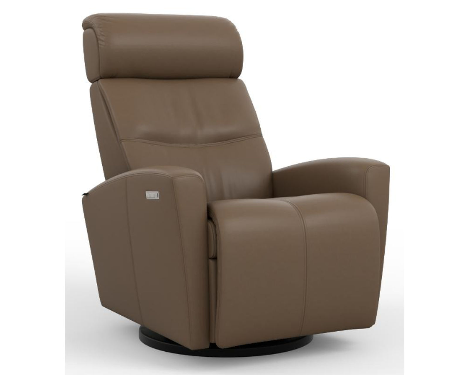 Milan Swivel Glider Power Headrest Power Recliner (+40 leathers) - Milan Swivel Glider Power Headrest Power Recliner