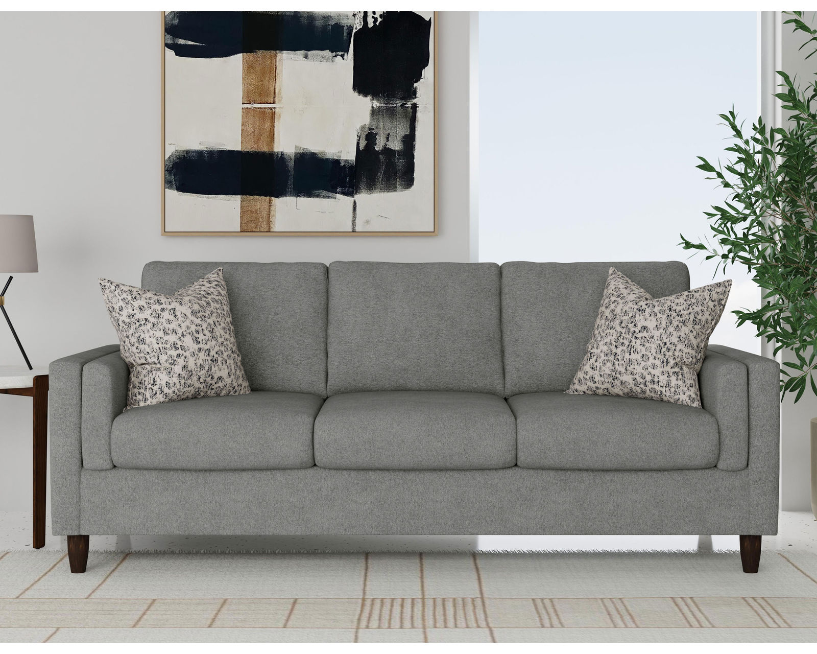 Thomas 5350 Mid Century Sofa (+100 fabrics) 85" - Thomas 5350 Mid Century Sofa