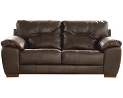 Hudson 97" Faux Leather Sofa (Includes Pillows) - 2 Colors