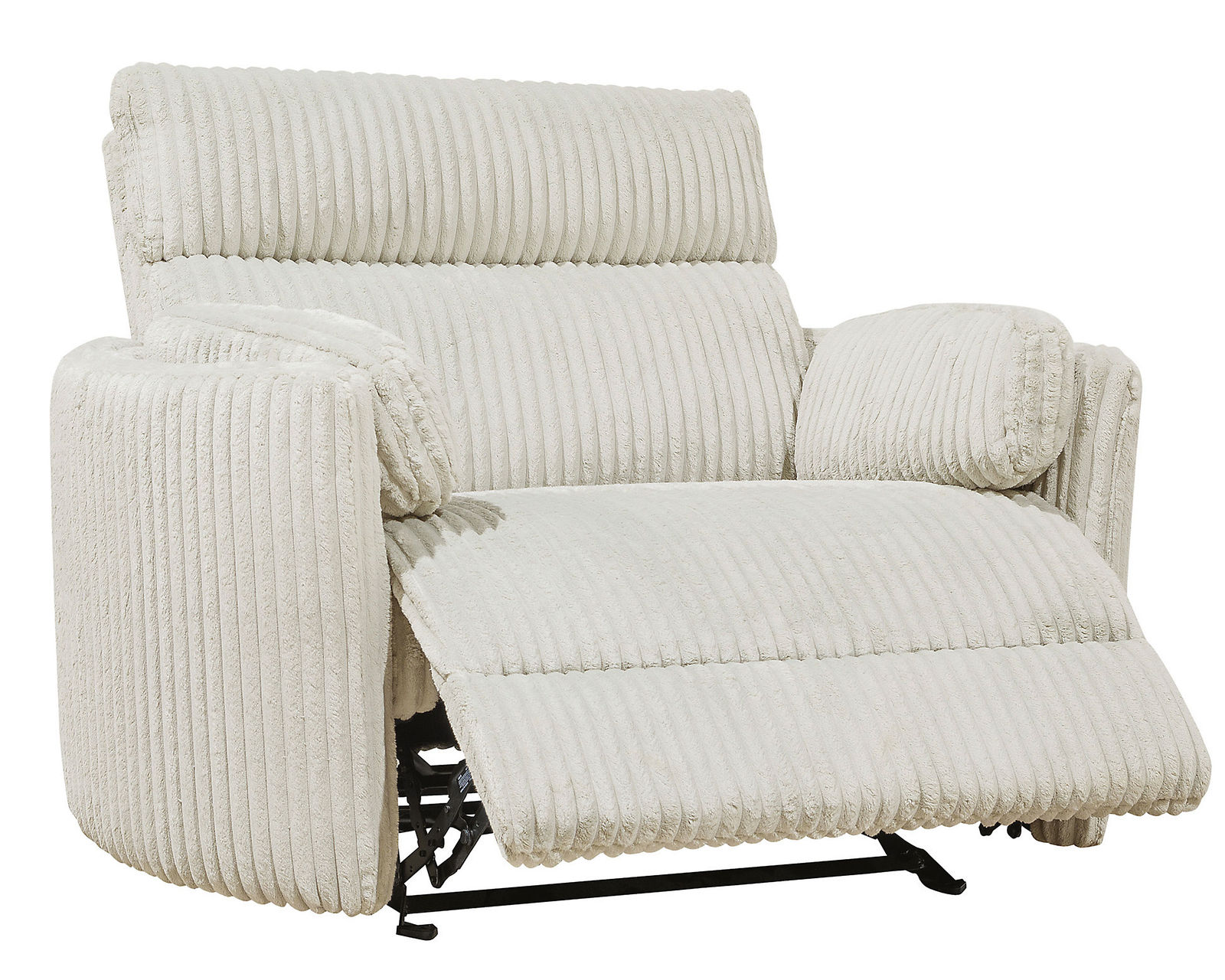 Radius XL Wide Power Glider Recliner Ivory (In stock - Fast shipping) - Radius XL Ivory Power Glider Recliner