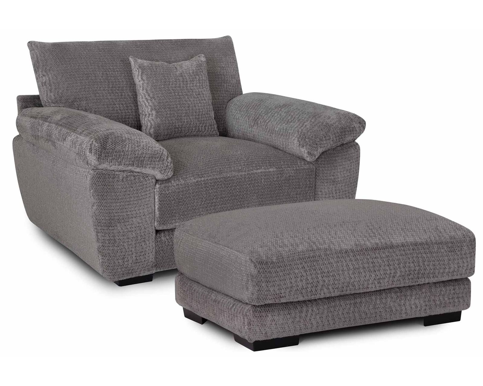 Shimmer 95" Sofa (Oversized Two-Cushion Wide Comfort Made for Serious Lounging) - Beautifully Designed Rooms. Effortlessly Yours.