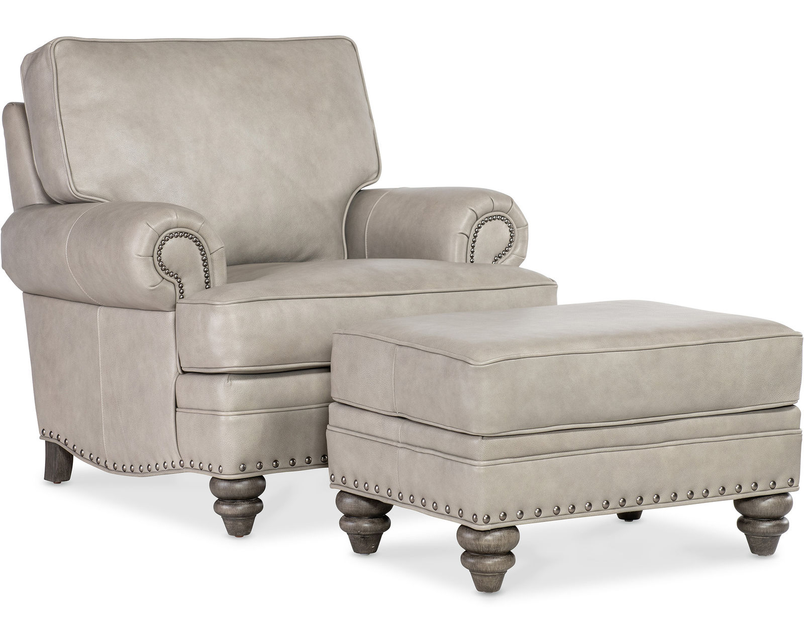 Bradington Young Carrado Sofa (12 leathers) 8-Way Hand Tie - Carrado Stationary Chair 8-Way Hand Tie