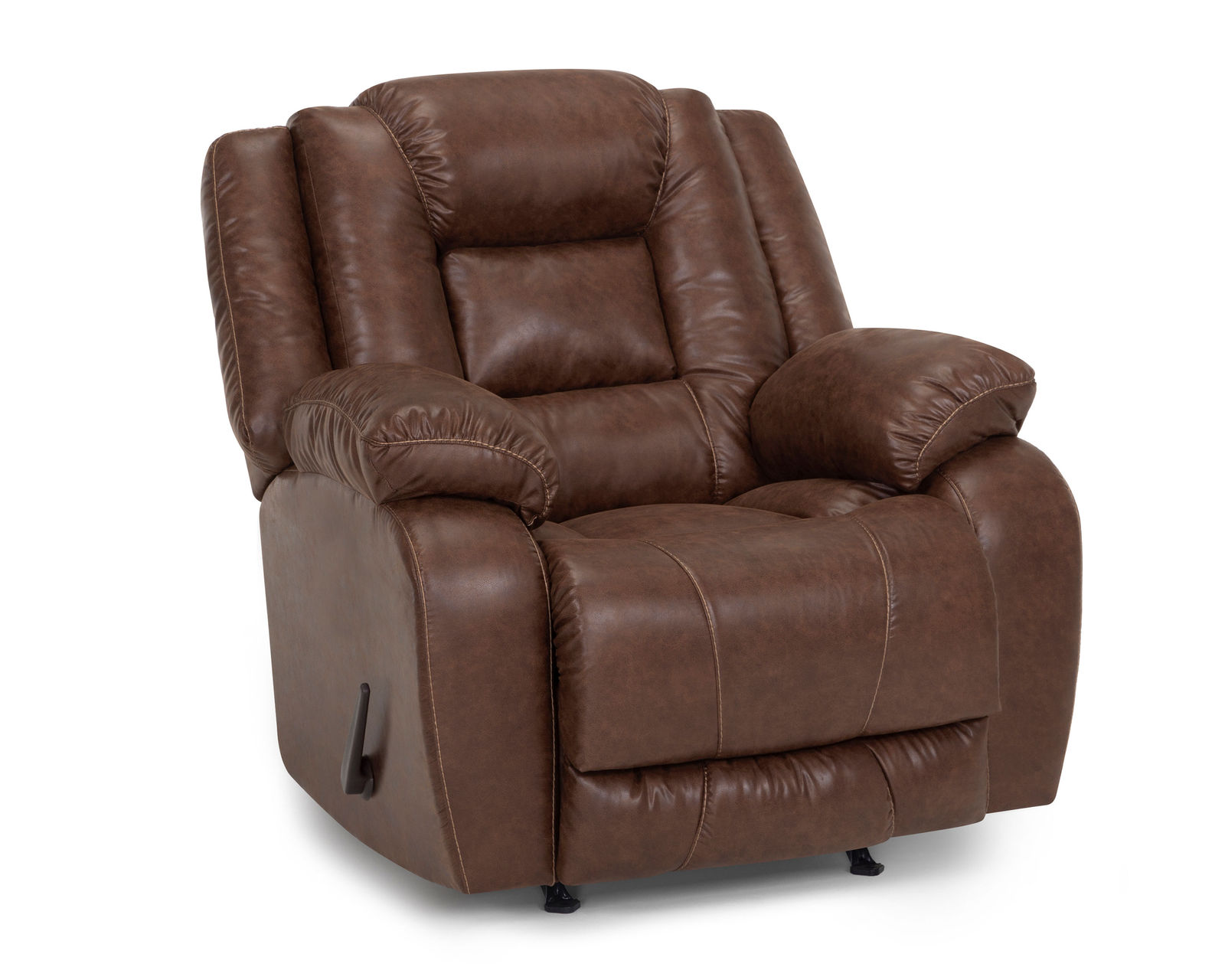 Hayworth 95" Leather-Like Power Reclining Sofa (The Look of Leather. The Comfort of Power.) - Hayworth Power Headrest Power Rocker Recliner
