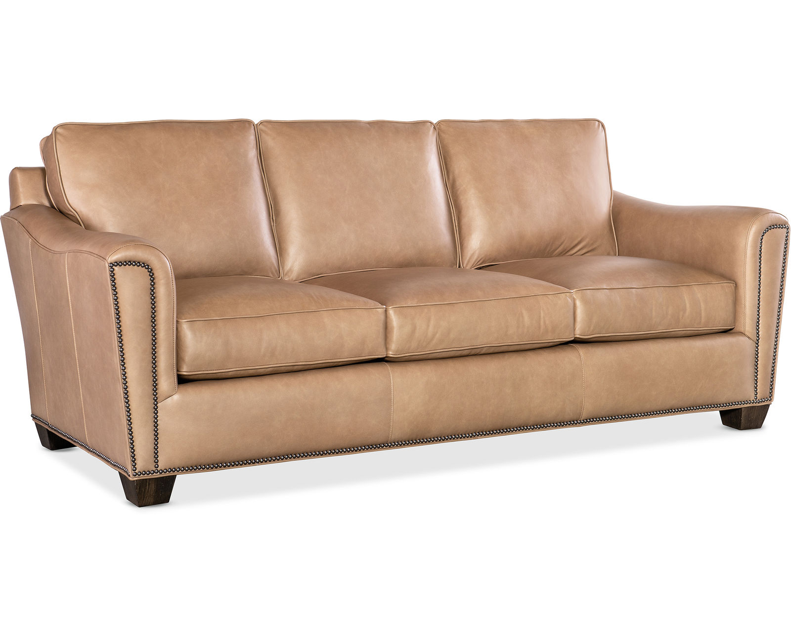 Bradington Young Lennon 732 Sofa (12 leathers) 8-Way Hand Tie
