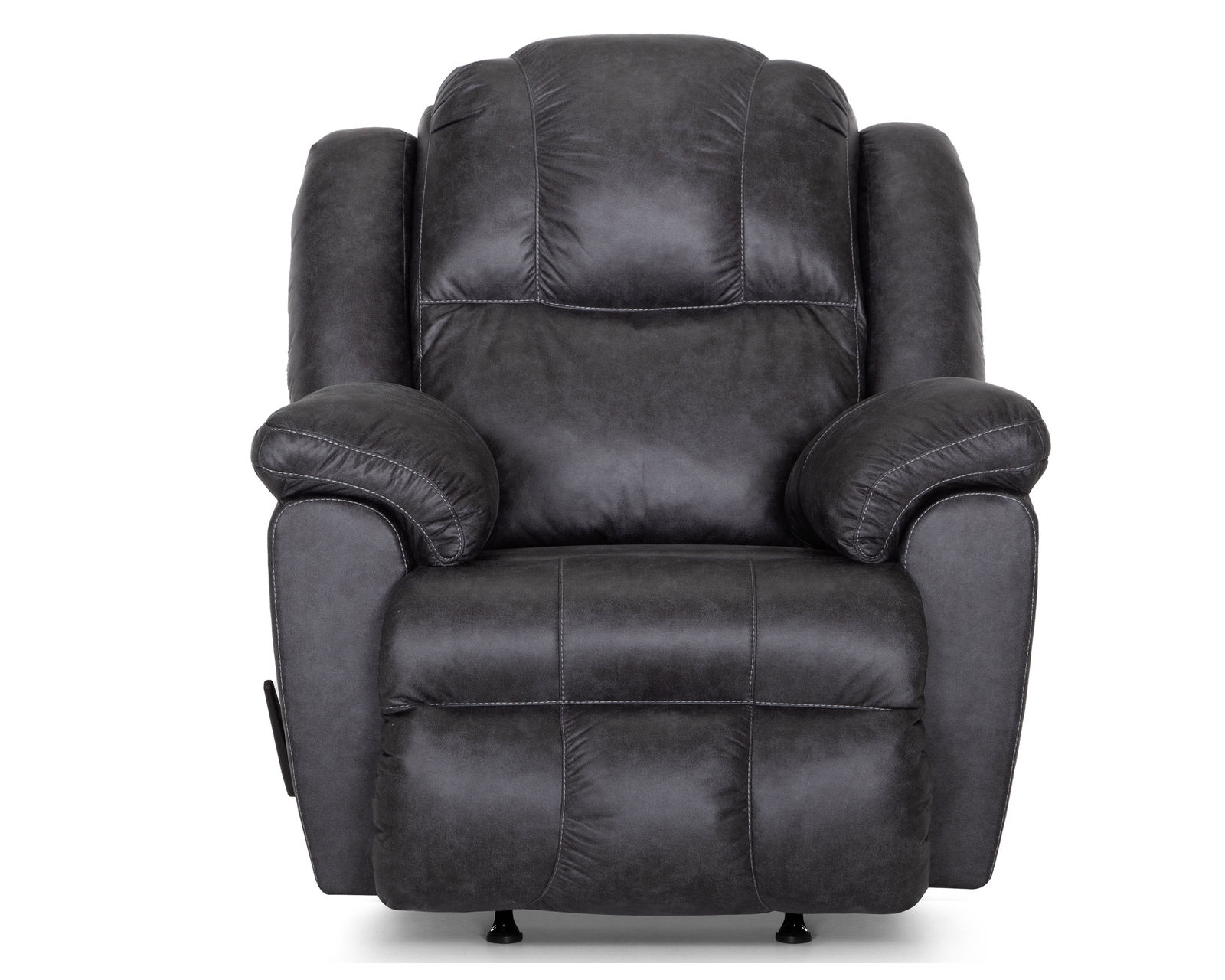 Castello 92" Reclining Sofa (A Best-Selling Favorite. Plush Comfort with a Distinctive Crowned Design) - Take an Extra 25% Off the Rocker Recliner in Shadow