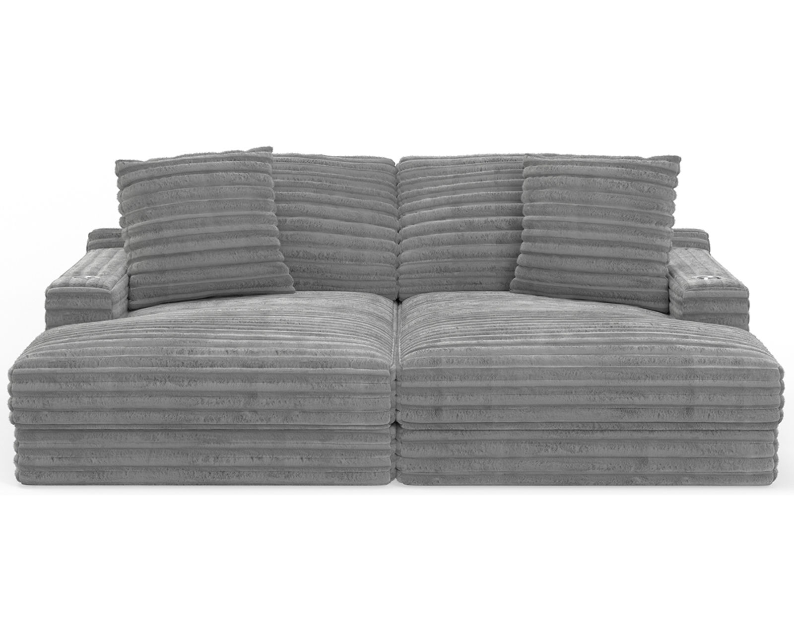 Comfrey Double Wide 90" Chaise (3 colors) Includes pillows