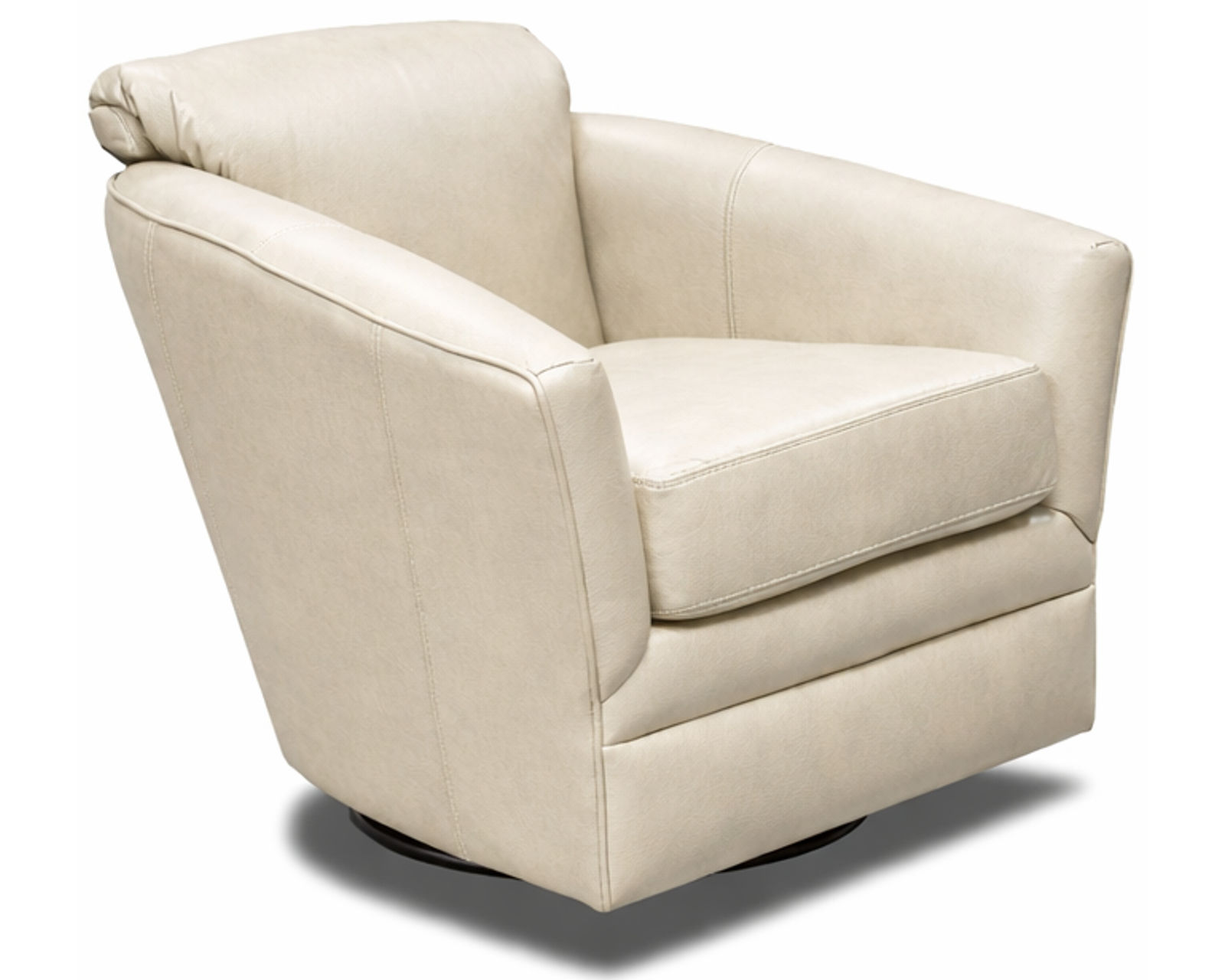 Lyra L100 Leather Swivel Glider 29 Top-Grain Leather Choices - 	Lyra Leather Swivel Glider