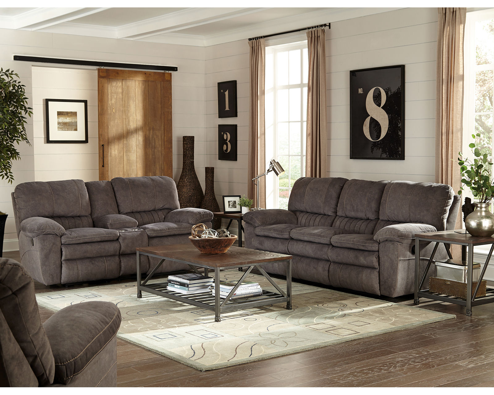 Reyes 91" Lay Flat Reclining Sofa (2 colors) - Built for Comfort. Designed to Last.