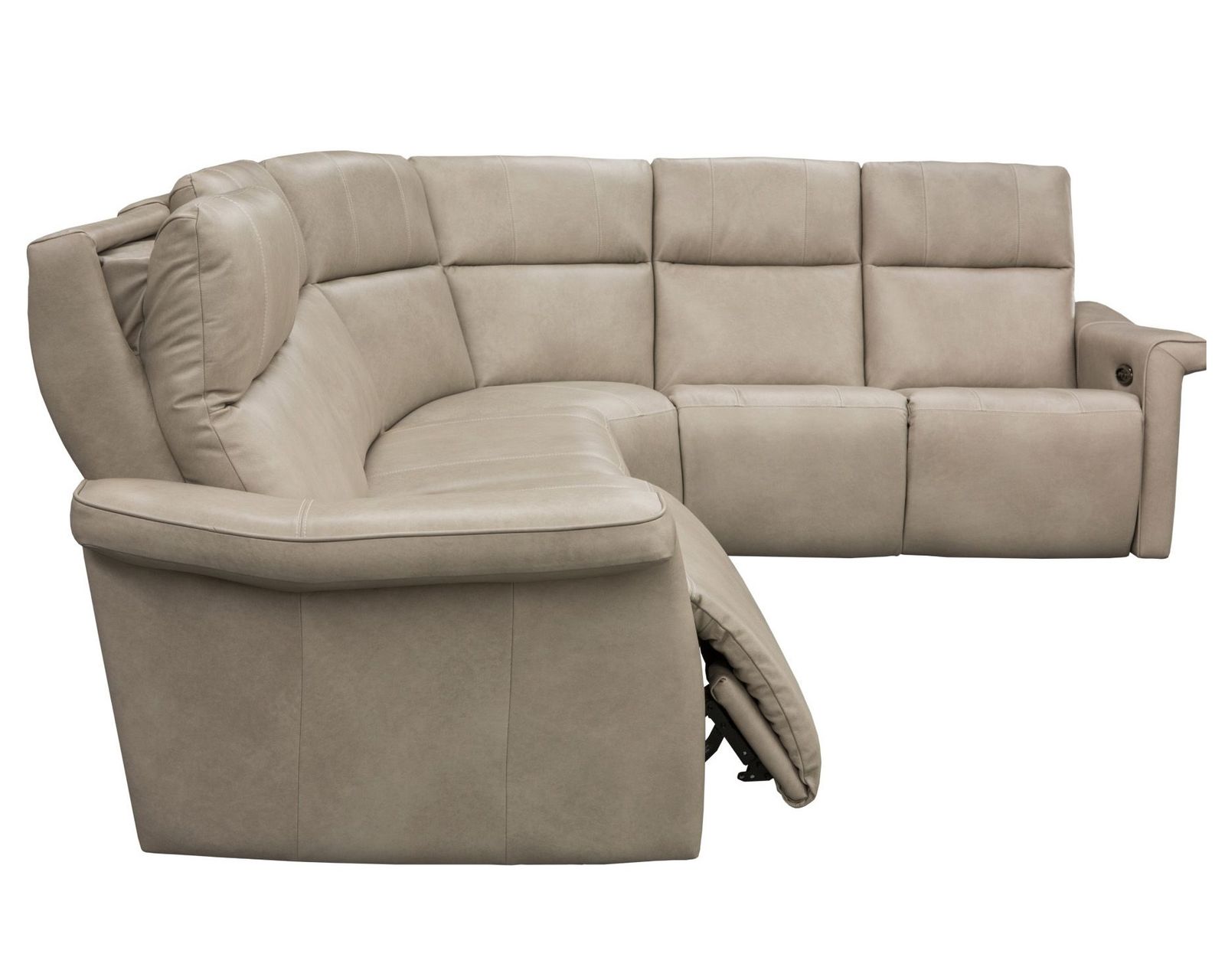 Finn 4022 Power Headrest Power Reclining Sectional (standard and wide seat widths) +140 leathers - Crafted to Last. Designed to Impress.