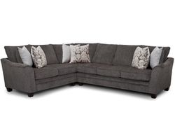 Fairmont Two-Piece Sectional Affordable Luxury. Designed for Real Life 105" x 134"