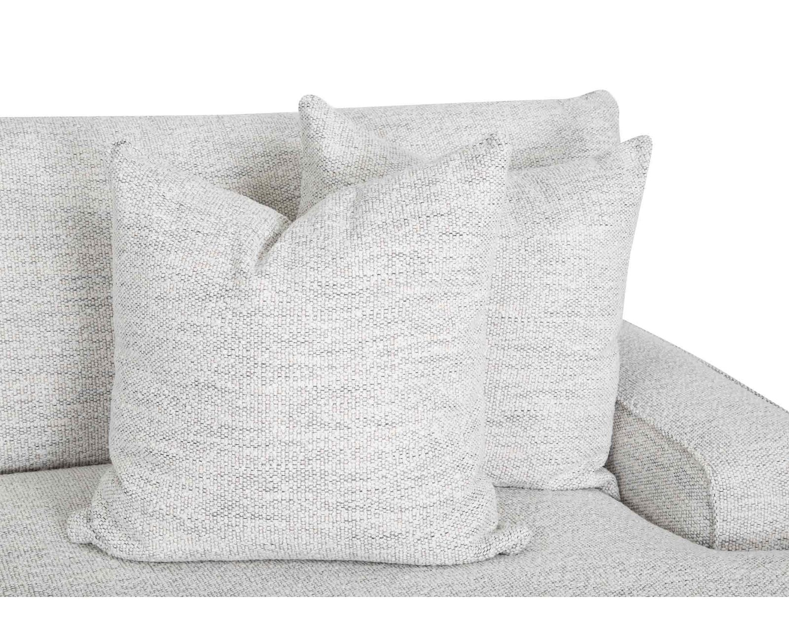 Serene 99" Sofa (Cloud-Like Comfort. Elevated Style. High Performance Fabric) - Includes All Accent Pillows