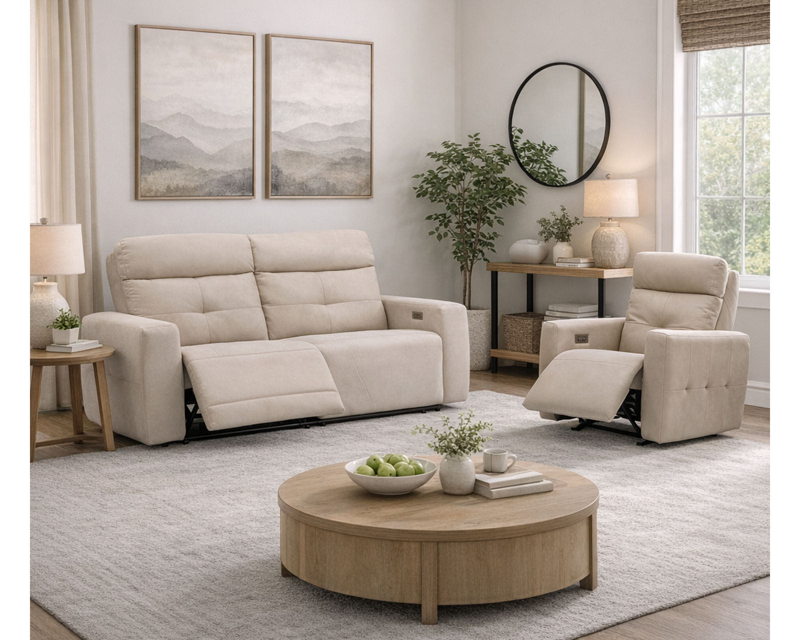 Griffin Reclining Sofa — Available in Standard & Wide Cushions, 140+ Leather Options, and 85", 88", or 117" Widths - Crafted to Last. Designed to Impress.