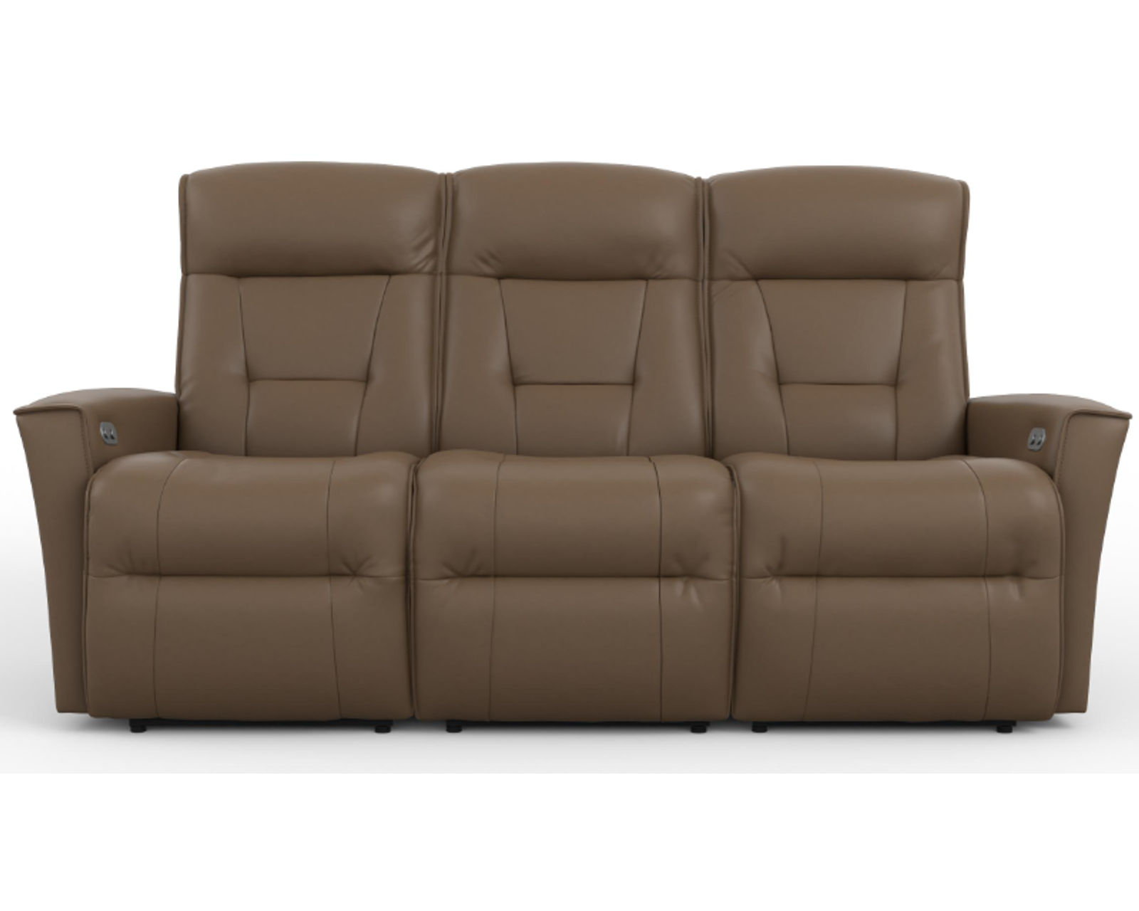 Harstad Power Reclining Wallsaver Sofa (+40 leathers) - Harstad Power Dual Reclining Wallsaver Sofa