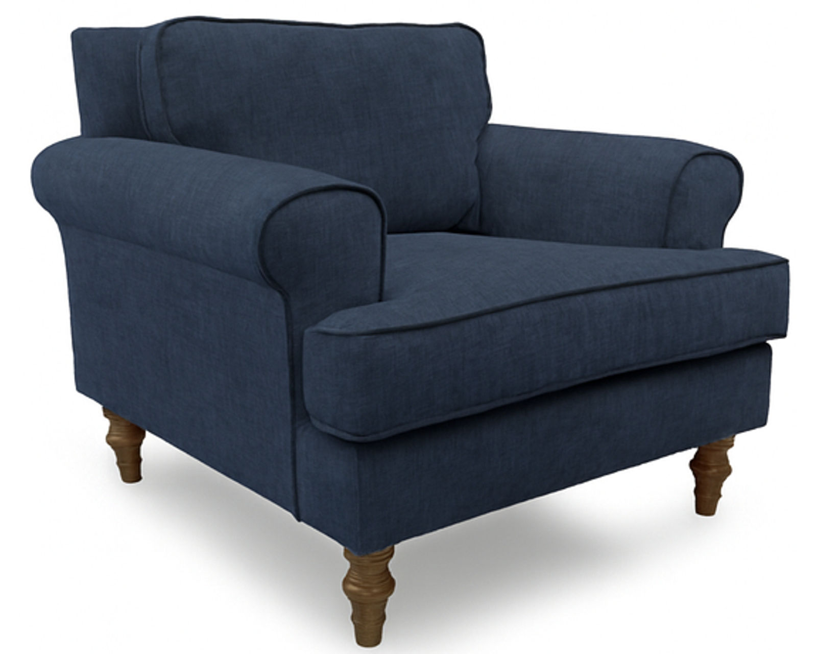Erin & Ben The Faulkner Chair and a Half (+50 fabrics) - Traditional Classic Design