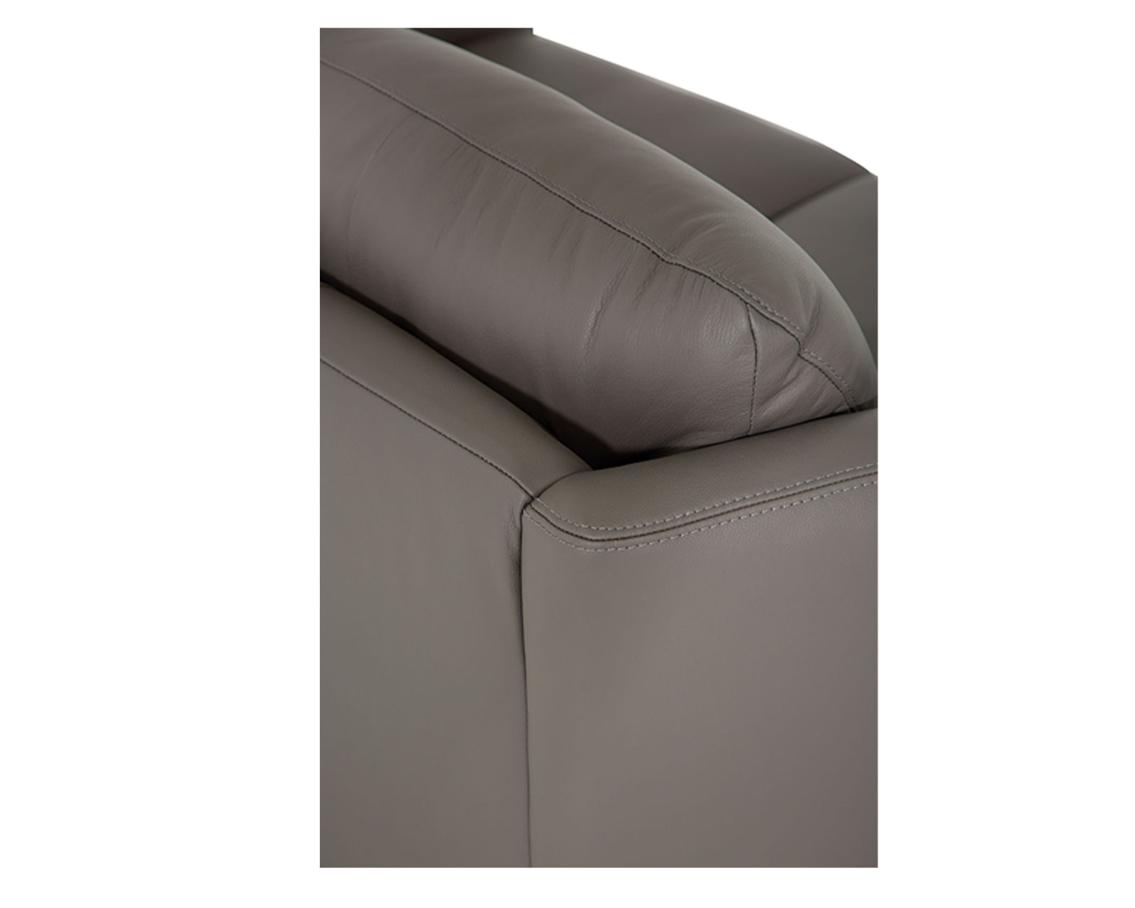 Alula 77247 Sectional (+100 Leathers) - Knife Edge Back Cushion