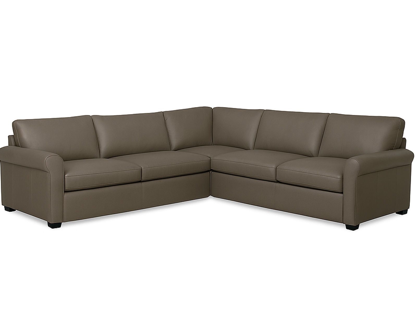 Madison 77656 Roll Arm Sectional (+100 leathers)