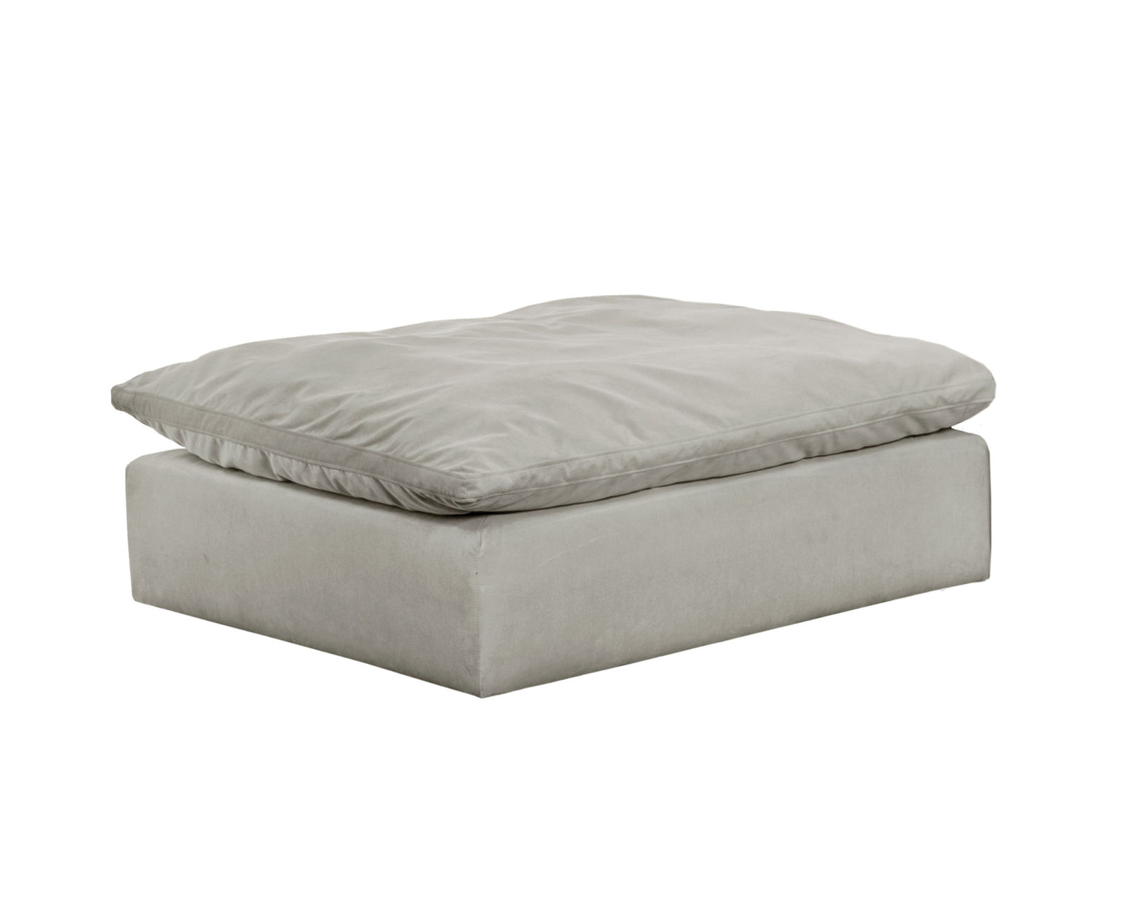 Posh Modular Sectional ( high performance fabric) includes pillows - 2 colors - Posh Ottoman