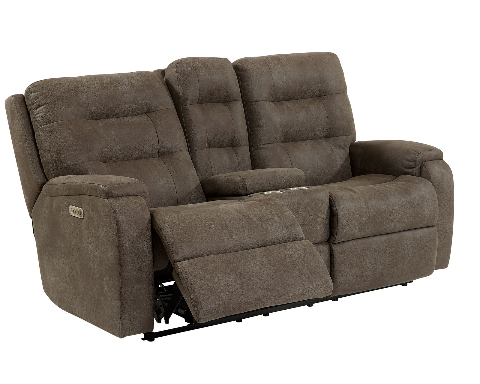 Arlo 87" Reclining Sofa (Colors Available) - Rounded pad-over track arms enhance comfort 