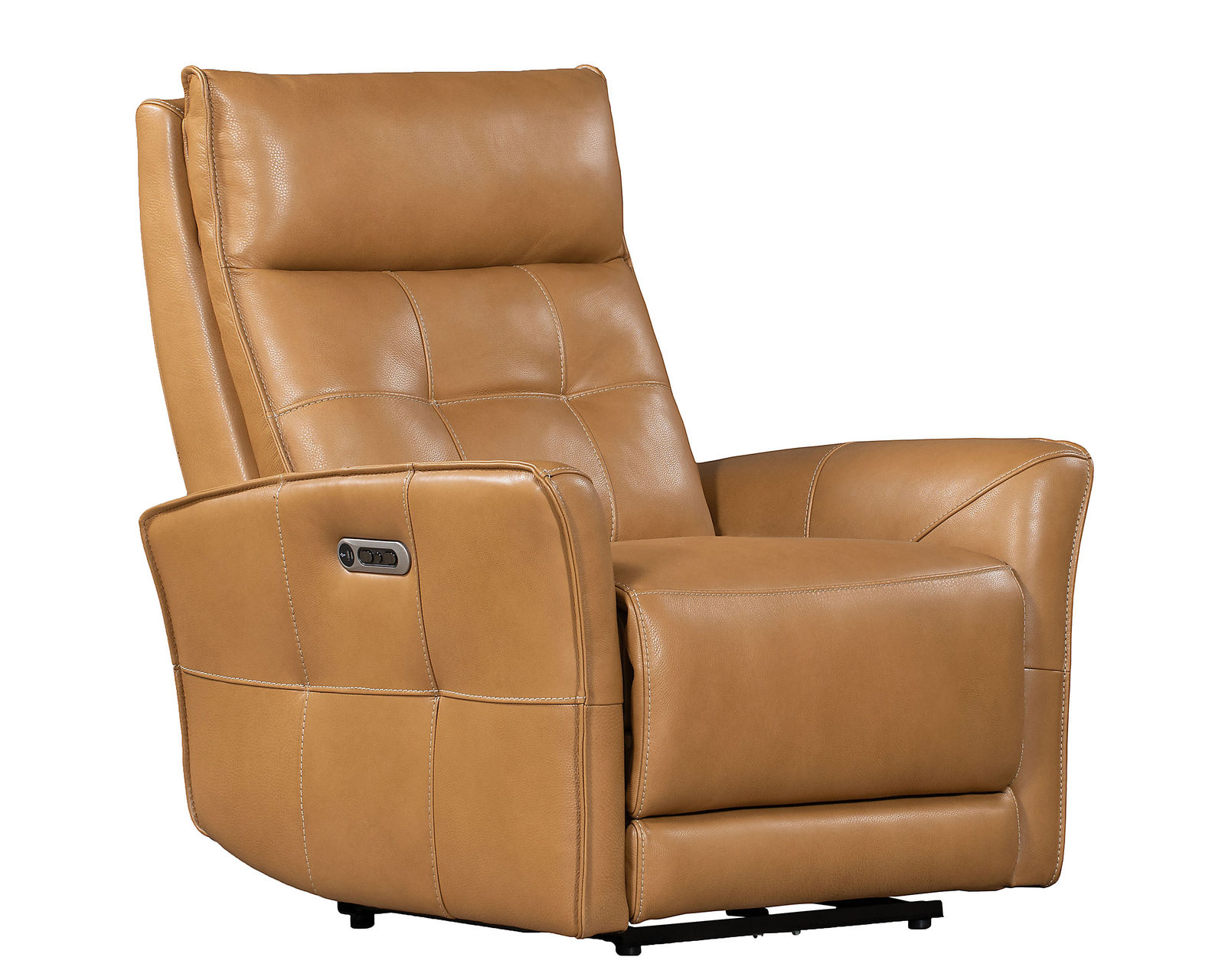 Gershwin 88" Cordless Zero Gravity Power Headrest Power Reclining Sofa (Butterscotch leather) In stock - Fast shipping - Gershwin Cordless Zero Gravity Power Headrest Power Recliner