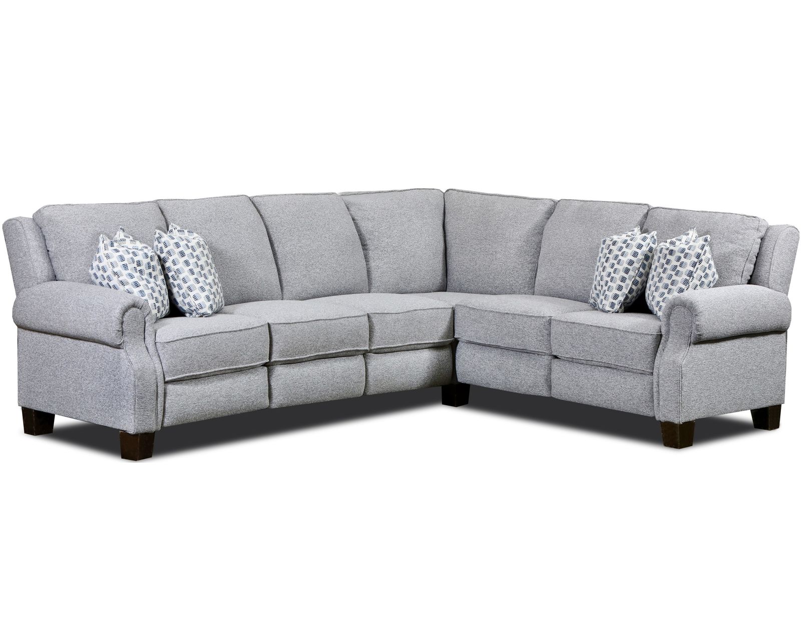 Bedford Park 678 Power Headrest Power Reclining Sectional (+140 colors)