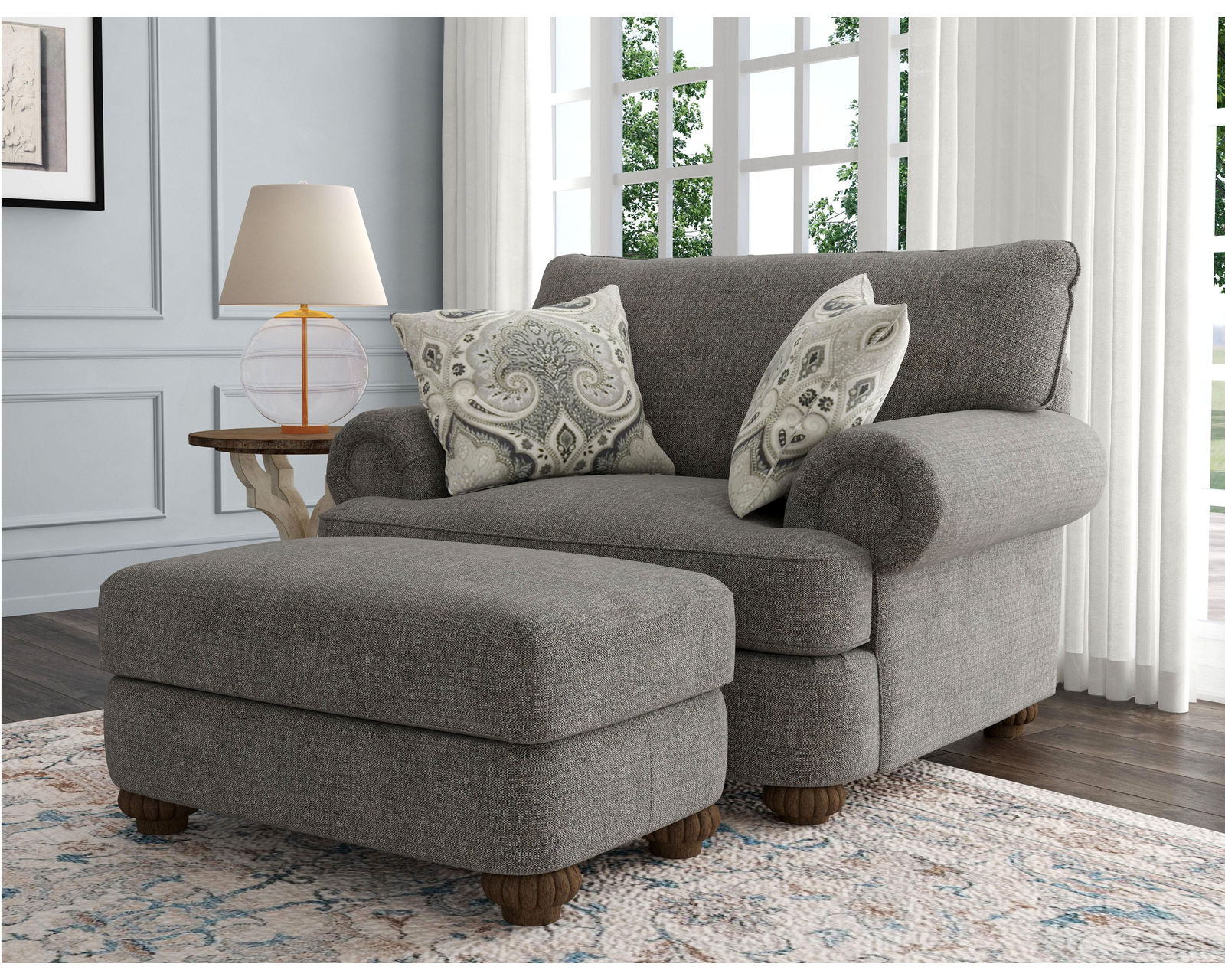 Patterson 7321 Sofa (+100 fabrics) 96"
