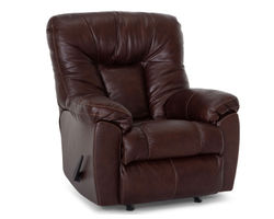 Connery 4703 Leather Match Rocker Recliner (Genuine Leather Where It Matters) 2 colors