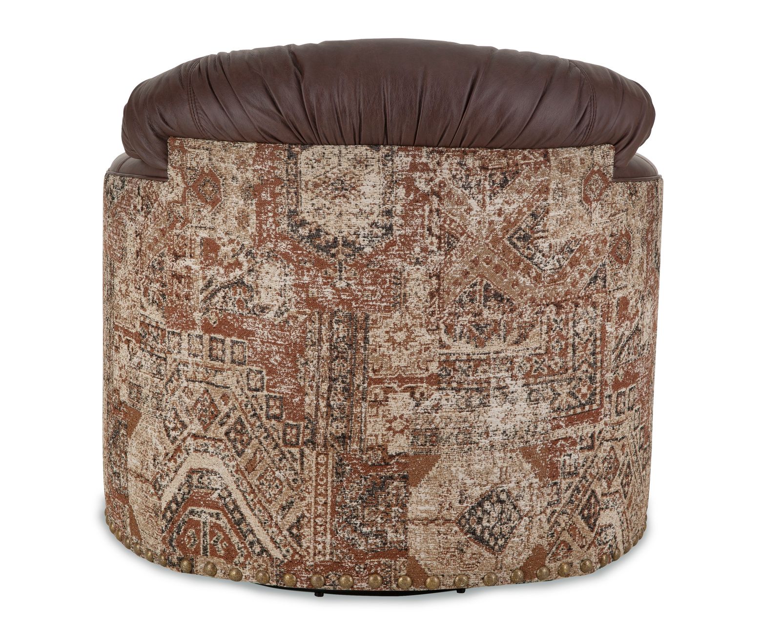 Dillon LF0403 Leather Fabric Swivel Chair - Dillon LF0403 Leather Fabric Swivel Chair or Swivel Glider