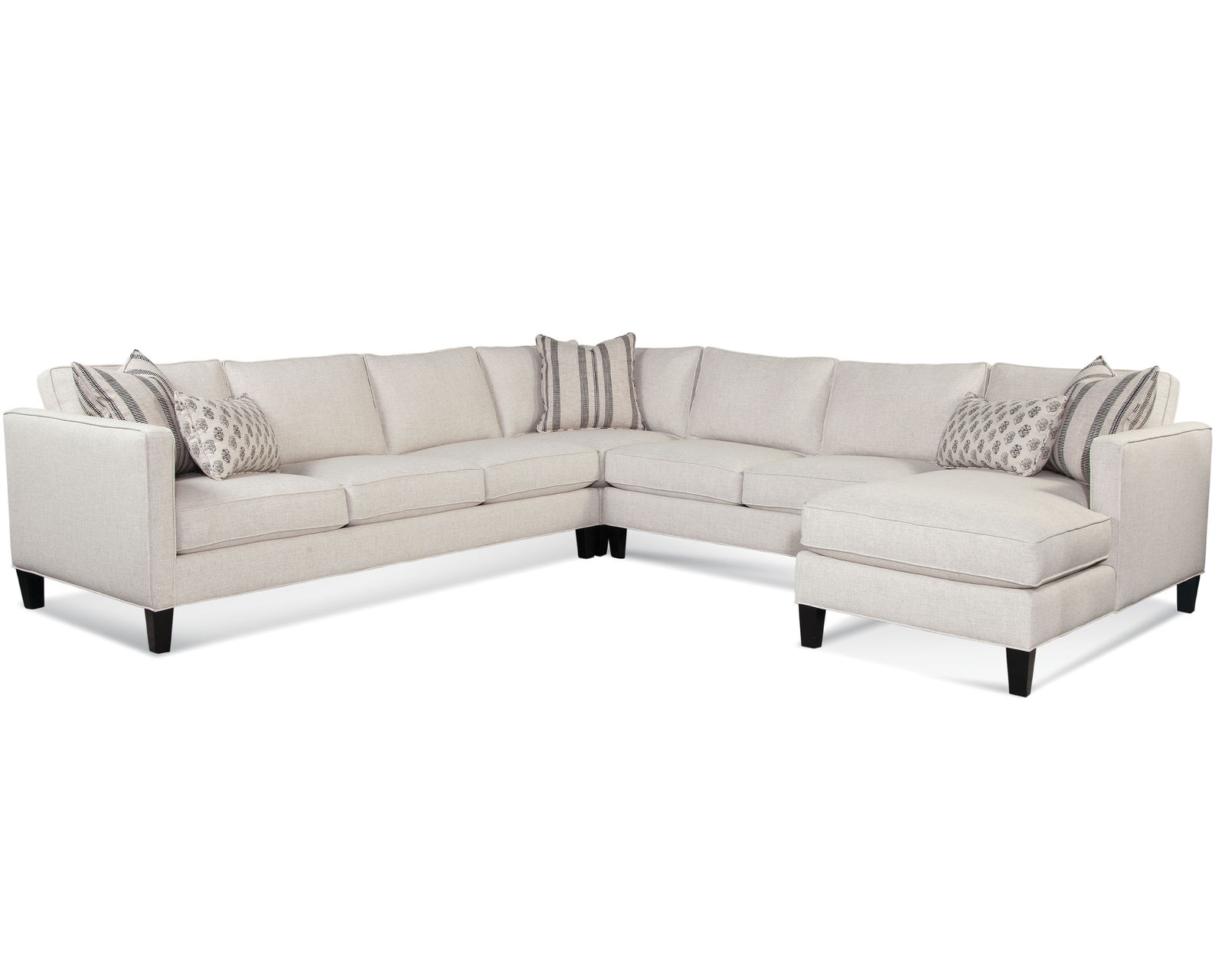 Lenox Stationary Sectional (+69 fabrics) - Sectional Layout D