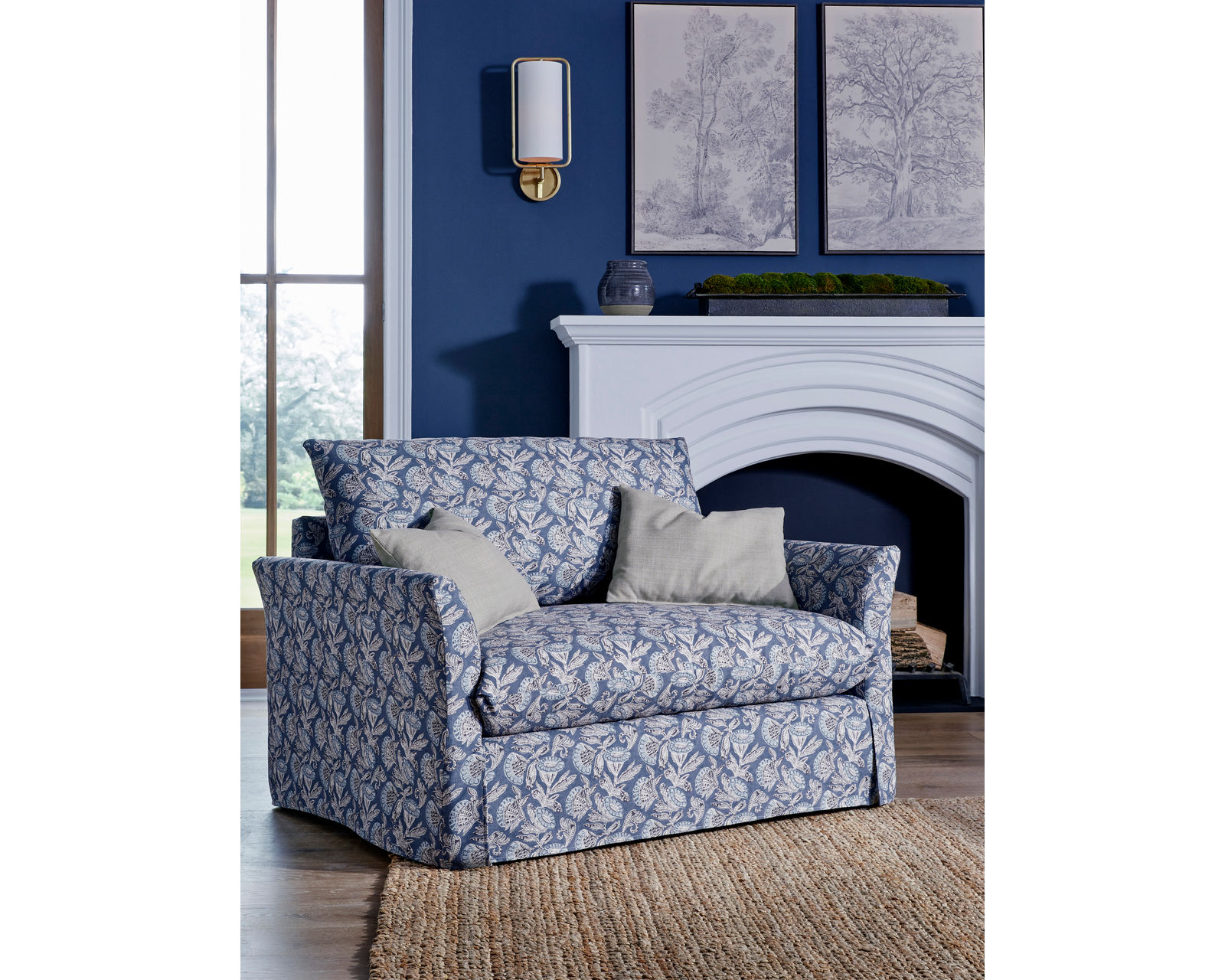 Oxford Chair and a Half (+50 fabrics) - Oxford Chair and a Half