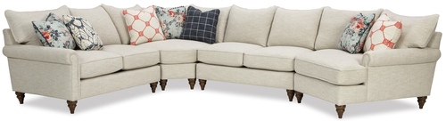 Layout P: Four Piece Sectional 95" x 144"