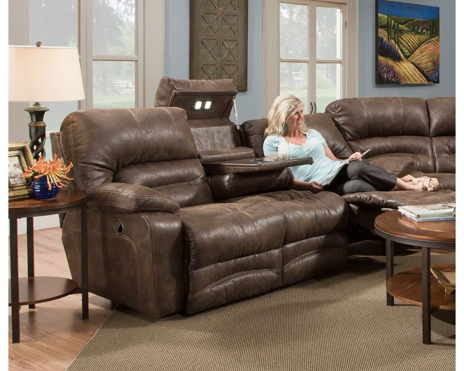 Legacy Three-Piece Reclining Sectional (Reclining Comfort. Sectional Space. Everyday Convenience) - Built Better. Reclines Better.