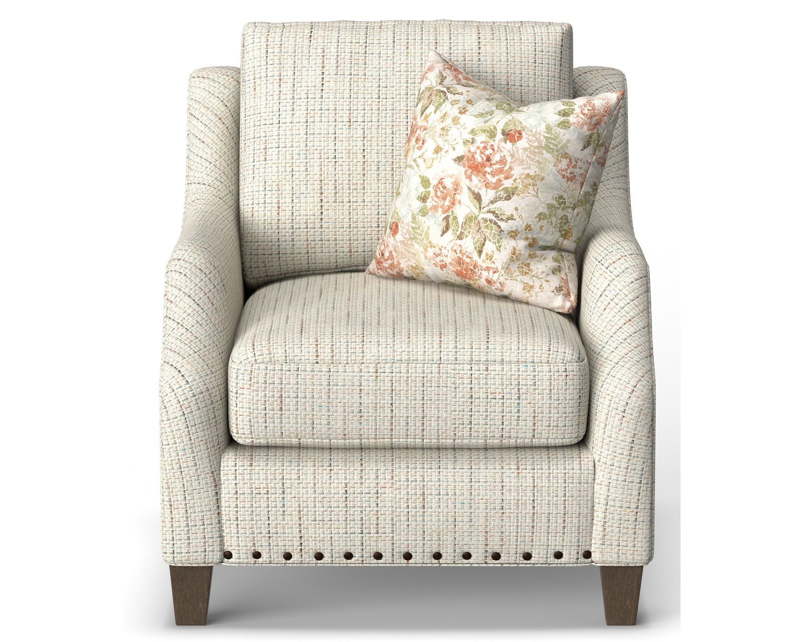 Gianna 7824 Chair (+100 fabrics) - Gianna Nail Head Chair