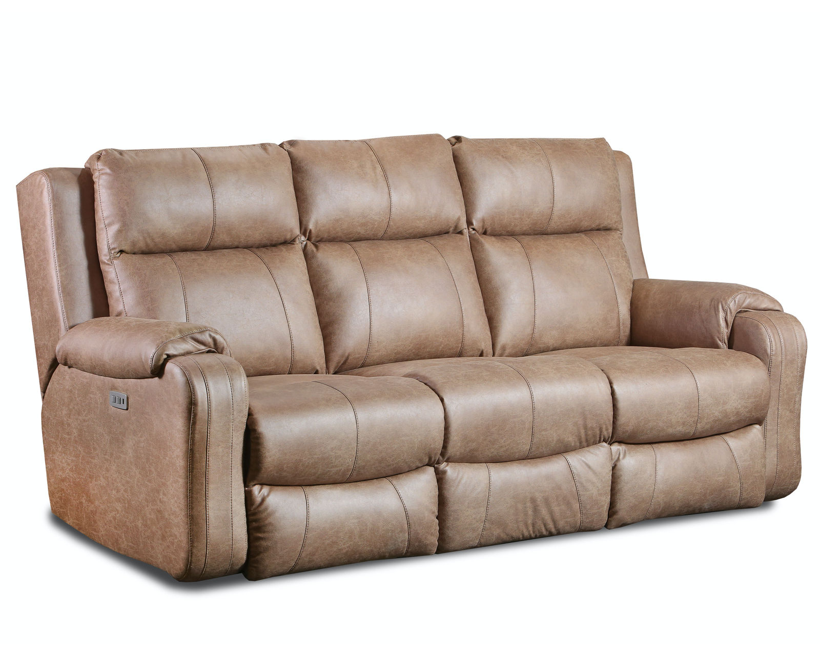 Contour 83" Double Reclining Sofa (+150 fabrics and leathers) - Over 140 fabrics and 40 leathers to select from