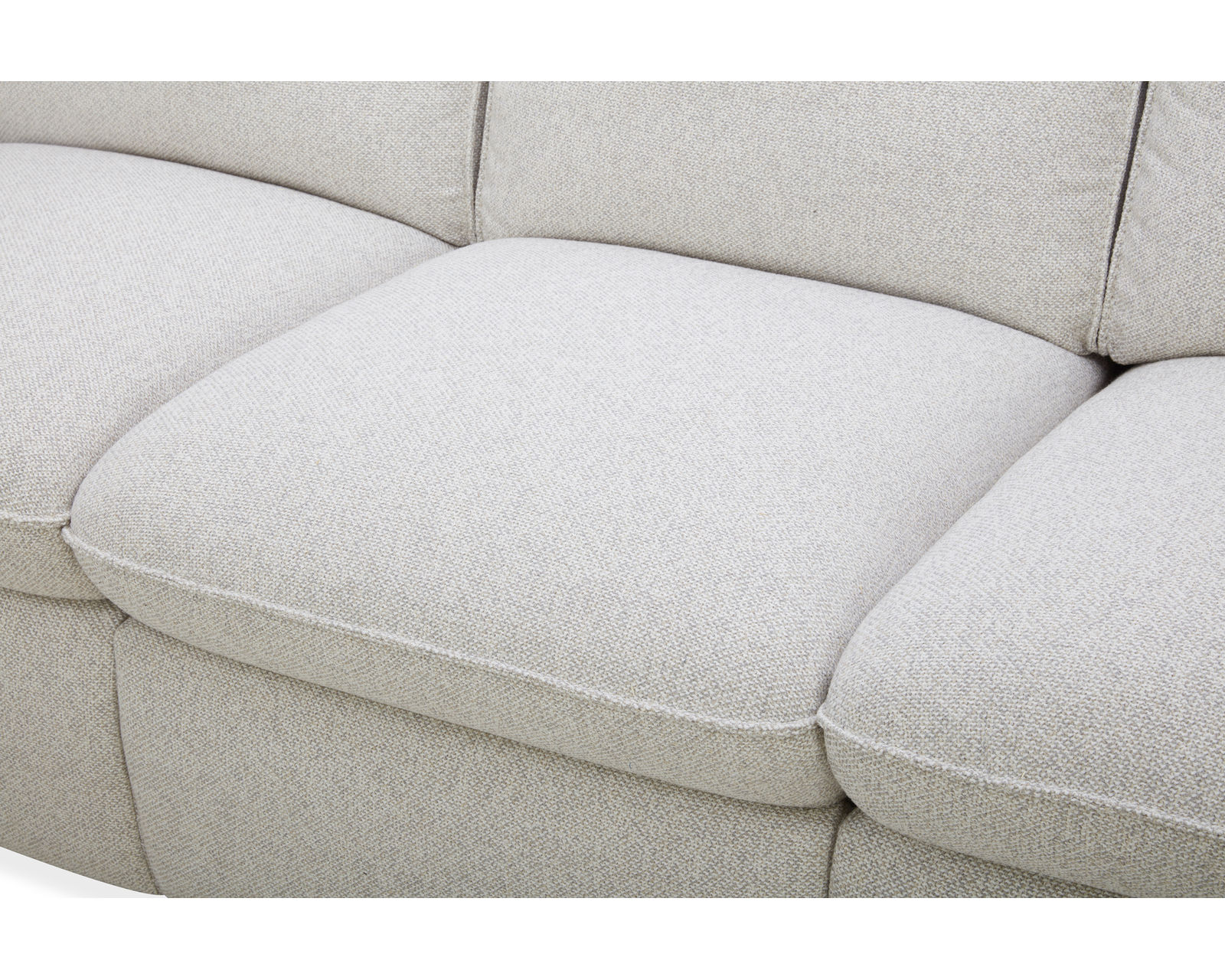 Ava 1685 Triple Power 87" Reclining Sofa (2 colors) in stock - Includes Cloud Lux Cushions - A Down Feather Alternative