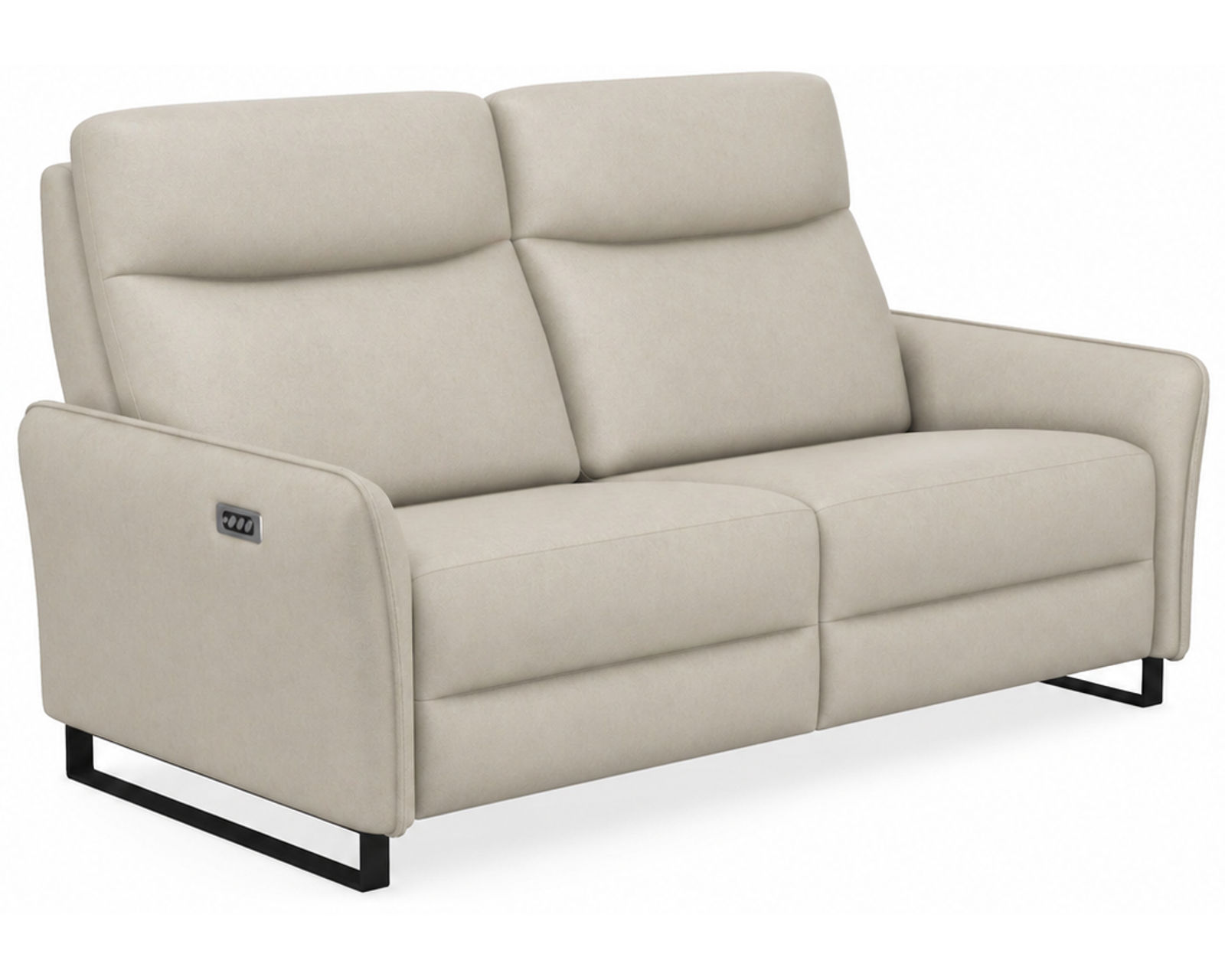 Flora Dual Power Reclining Sofa — Available in Standard & Wide Cushions, 140+ Leather Options, and 75", 80", or 107" Widths - Crafted to Last. Designed to Impress.